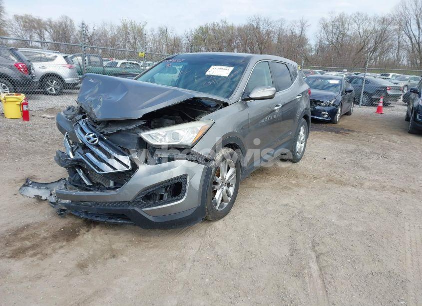 Photo 2 of 2013 Hyundai Santa FE SPORT 2.0T (VIN 5XYZWDLA2DG014838)