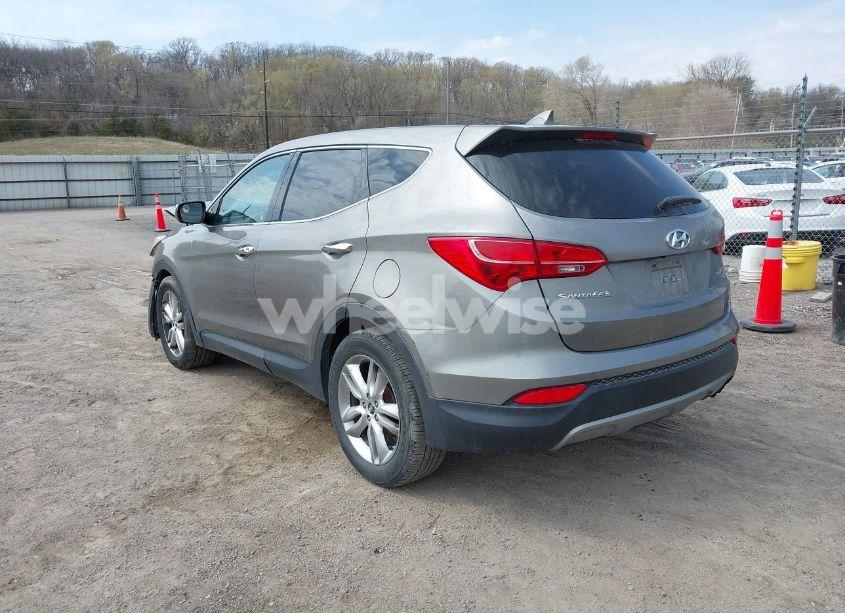 Photo 3 of 2013 Hyundai Santa FE SPORT 2.0T (VIN 5XYZWDLA2DG014838)