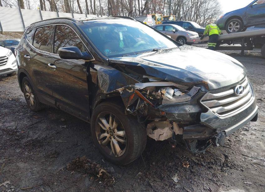 2014 Hyundai Santa FE SPORT 2.0L TURBO (VIN 5XYZWDLA2EG136133) main photo