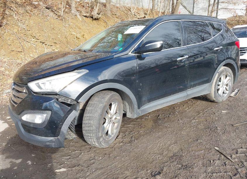 Photo 2 of 2014 Hyundai Santa FE SPORT 2.0L TURBO (VIN 5XYZWDLA2EG136133)