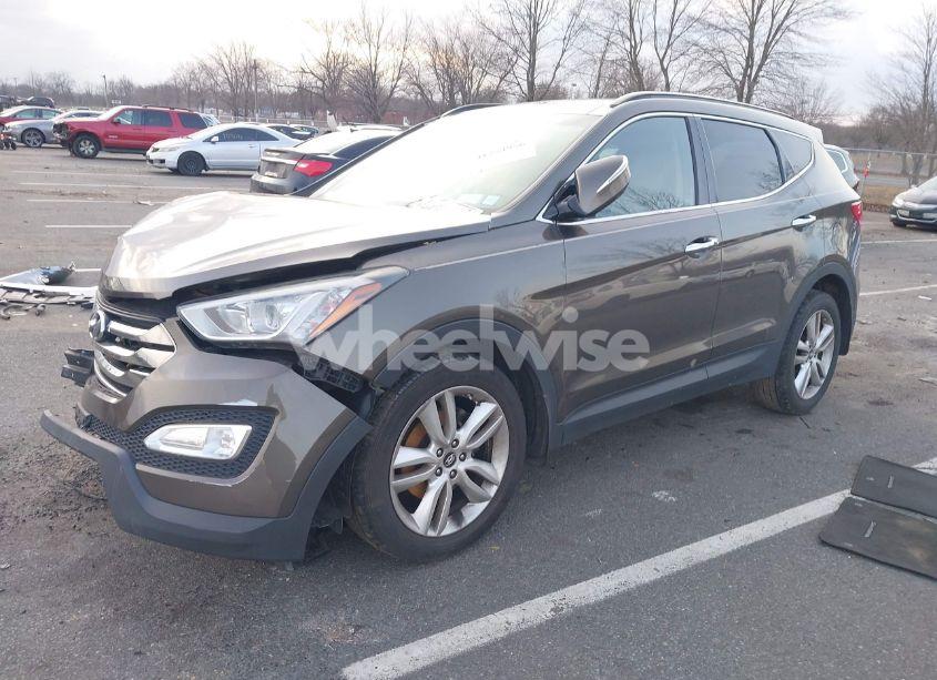 Photo 2 of 2014 Hyundai Santa FE SPORT 2.0L TURBO (VIN 5XYZWDLA3EG141227)
