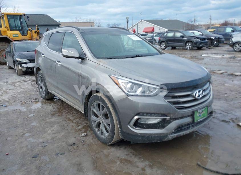 2018 Hyundai Santa FE SPORT 2.0T ULTIMATE (VIN 5XYZWDLA3JG534302) main photo