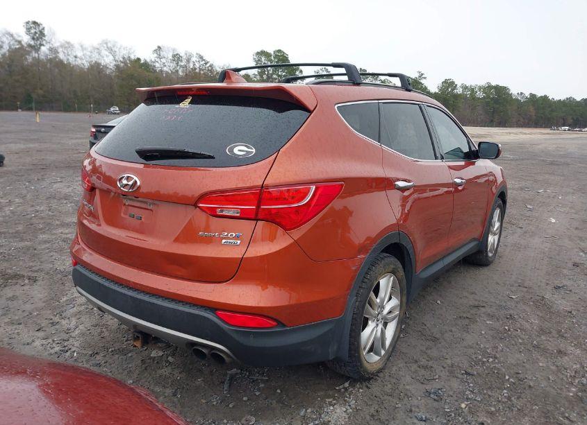 Photo 4 of 2014 Hyundai Santa FE SPORT 2.0L TURBO (VIN 5XYZWDLA4EG141950)