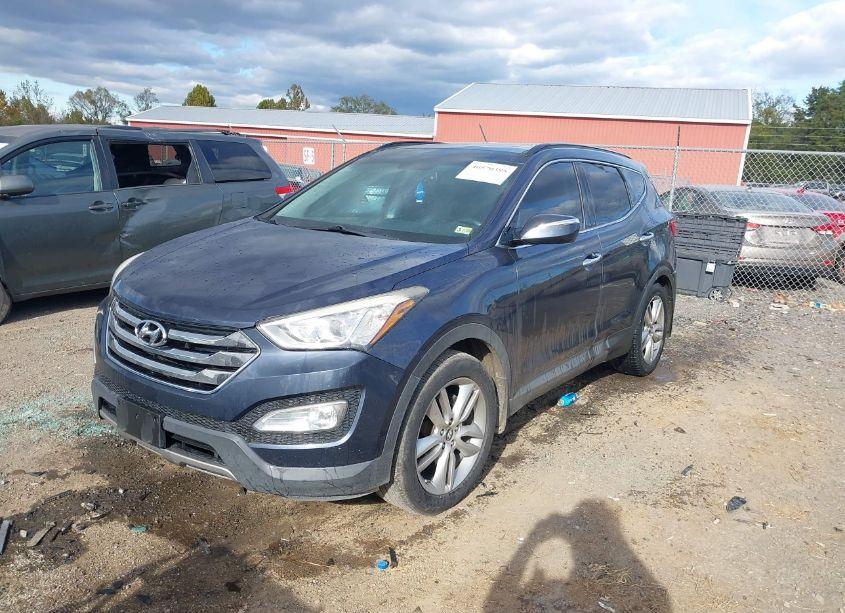 Photo 2 of 2014 Hyundai Santa FE SPORT 2.0L TURBO (VIN 5XYZWDLA4EG179341)