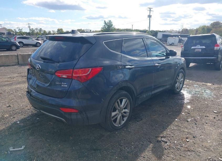 Photo 4 of 2014 Hyundai Santa FE SPORT 2.0L TURBO (VIN 5XYZWDLA4EG179341)