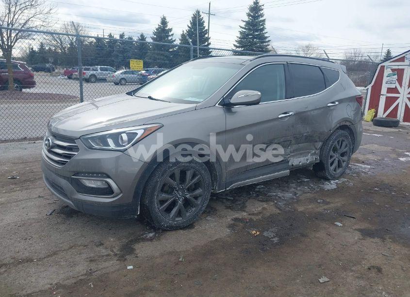Photo 2 of 2017 Hyundai Santa FE SPORT 2.0T ULTIMATE (VIN 5XYZWDLA4HG388437)