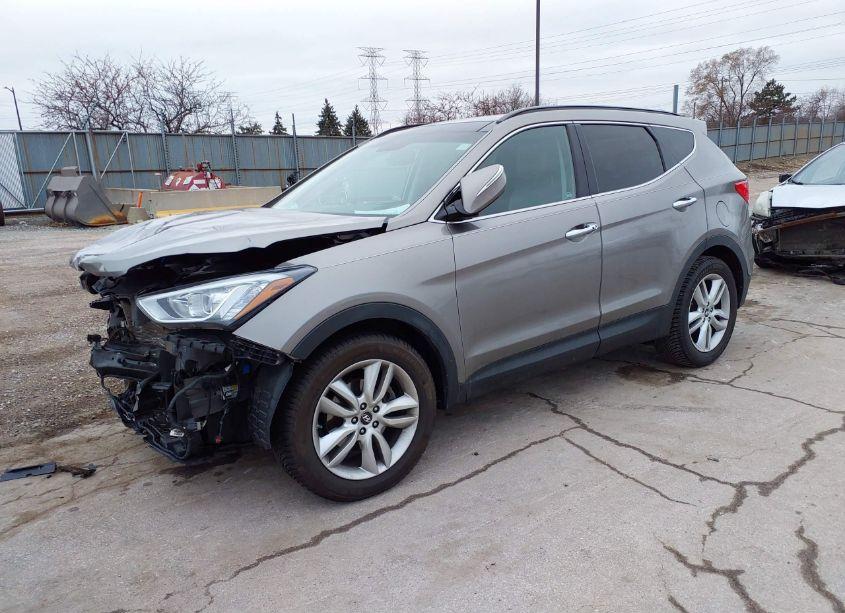 Photo 2 of 2014 Hyundai Santa FE SPORT 2.0L TURBO (VIN 5XYZWDLA5EG207714)