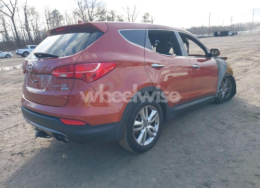 Photo 4 of 2013 Hyundai Santa FE SPORT 2.0T (VIN 5XYZWDLA6DG094645)