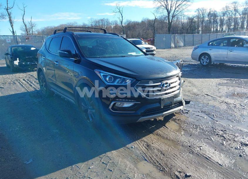 2017 Hyundai Santa FE SPORT 2.0T ULTIMATE (VIN 5XYZWDLA6HG385166) main photo