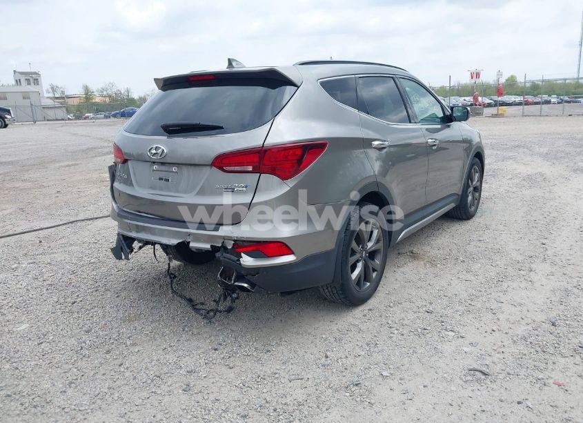 Photo 4 of 2017 Hyundai Santa FE SPORT 2.0T ULTIMATE (VIN 5XYZWDLA6HG502549)