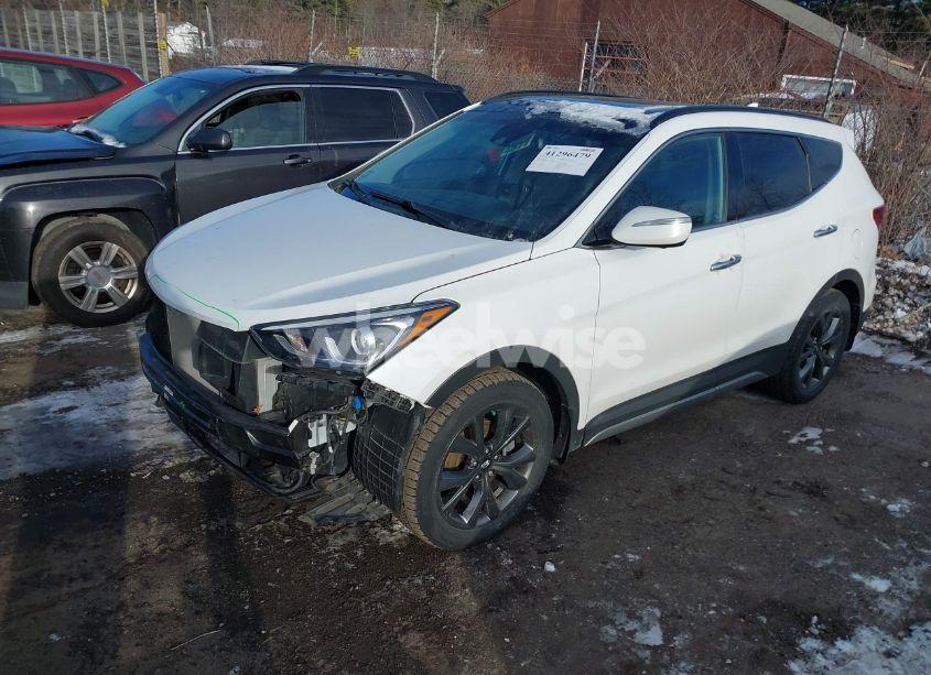 Photo 2 of 2018 Hyundai Santa FE SPORT 2.0T ULTIMATE (VIN 5XYZWDLA6JG541132)