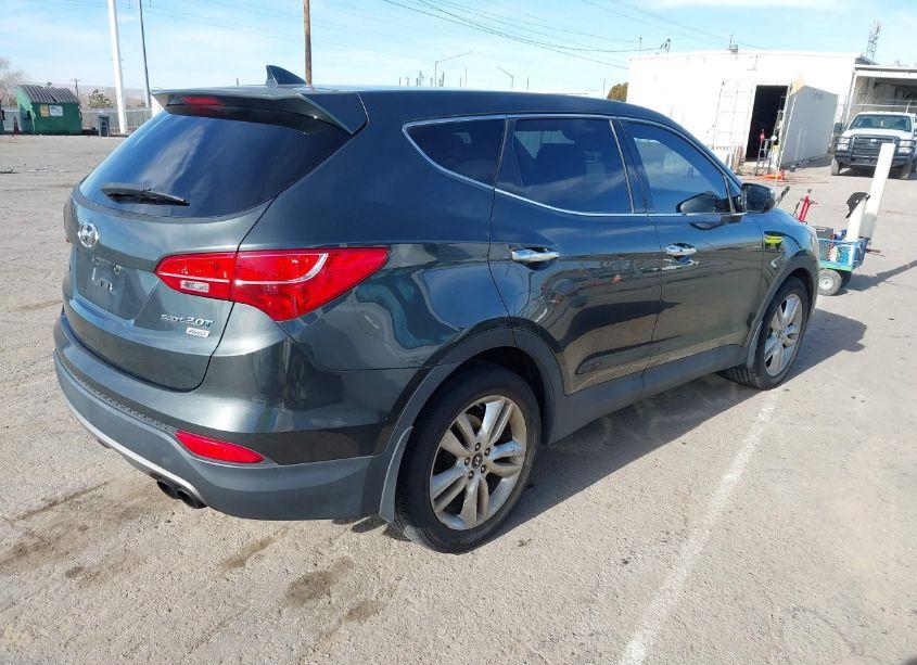 Photo 4 of 2013 Hyundai Santa FE SPORT 2.0T (VIN 5XYZWDLA8DG025522)