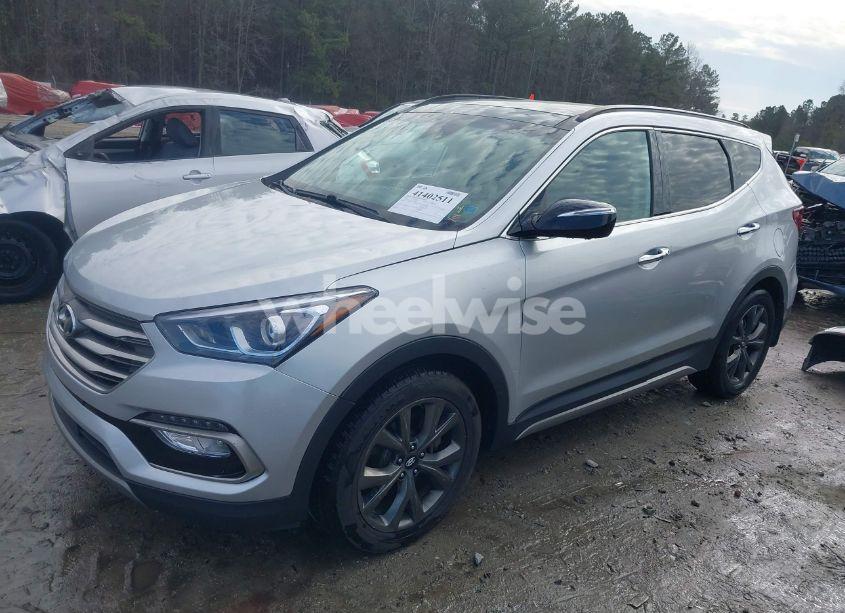 Photo 2 of 2018 Hyundai Santa FE SPORT 2.0T ULTIMATE (VIN 5XYZWDLA8JG518676)