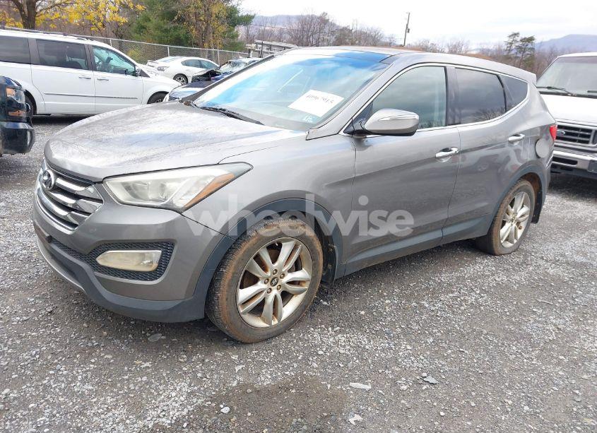 Photo 2 of 2013 Hyundai Santa FE SPORT 2.0T (VIN 5XYZWDLA9DG050736)