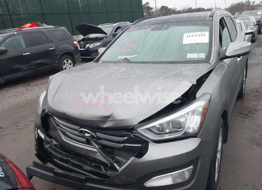 Photo 12 of 2016 Hyundai Santa FE SPORT 2.0L TURBO (VIN 5XYZWDLAXGG345249)