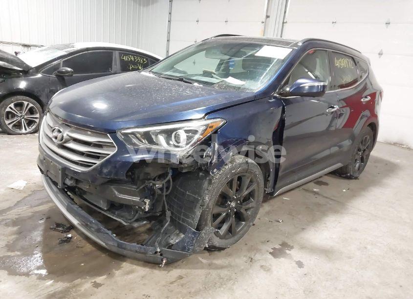 Photo 2 of 2017 Hyundai Santa FE SPORT 2.0T ULTIMATE (VIN 5XYZWDLAXHG384067)