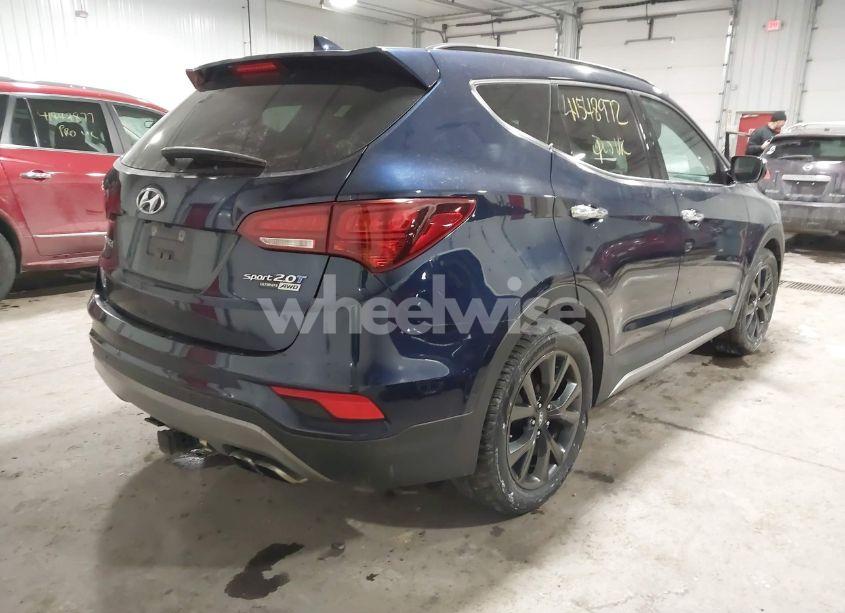 Photo 4 of 2017 Hyundai Santa FE SPORT 2.0T ULTIMATE (VIN 5XYZWDLAXHG384067)