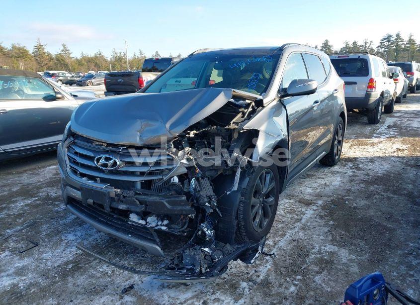 Photo 2 of 2017 Hyundai Santa FE SPORT 2.0T ULTIMATE (VIN 5XYZWDLAXHG384540)