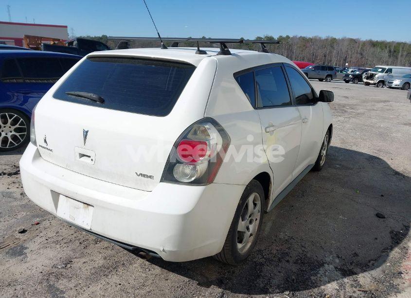Photo 4 of 2009 Pontiac Vibe (VIN 5Y2SL67879Z462188)