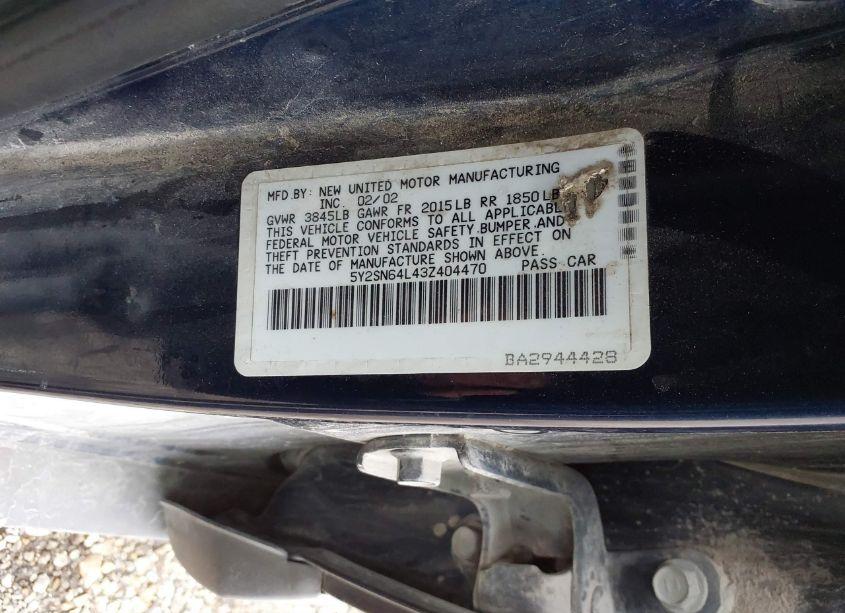 Photo 9 of 2003 Pontiac Vibe GT (VIN 5Y2SN64L43Z404470)