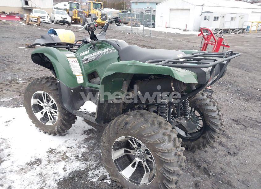 Photo 3 of 2014 Yamaha Yfm550 FWAD (VIN 5Y4AJ40Y4EA106460)