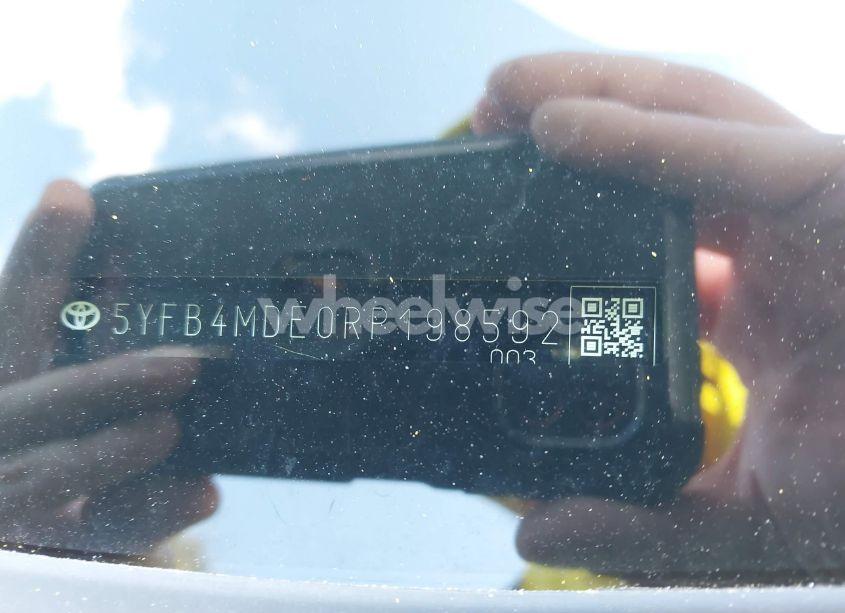 Photo 9 of 2024 Toyota Corolla LE (VIN 5YFB4MDE0RP198592)