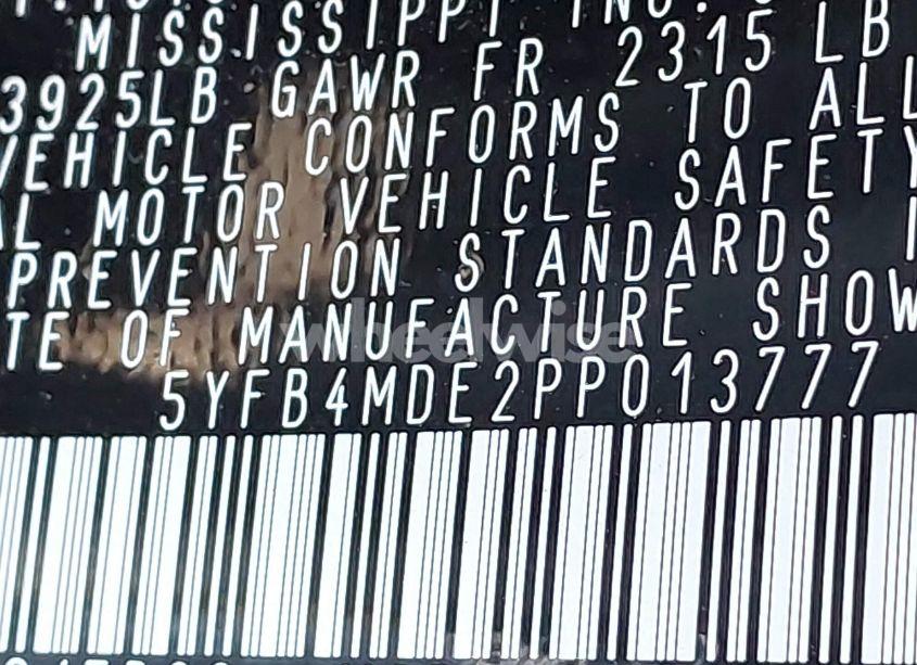 Photo 9 of 2023 Toyota Corolla LE (VIN 5YFB4MDE2PP013777)