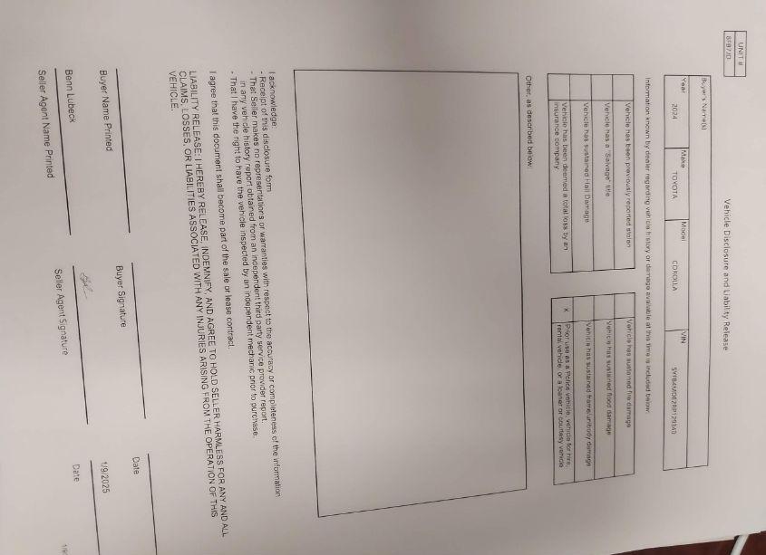 Photo 18 of 2024 Toyota Corolla LE (VIN 5YFB4MDE2RP129340)