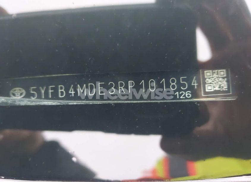 Photo 9 of 2024 Toyota Corolla LE (VIN 5YFB4MDE3RP101854)