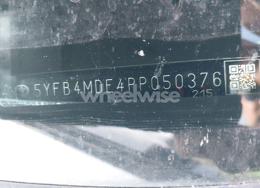 Photo 9 of 2023 Toyota Corolla LE (VIN 5YFB4MDE4PP050376)