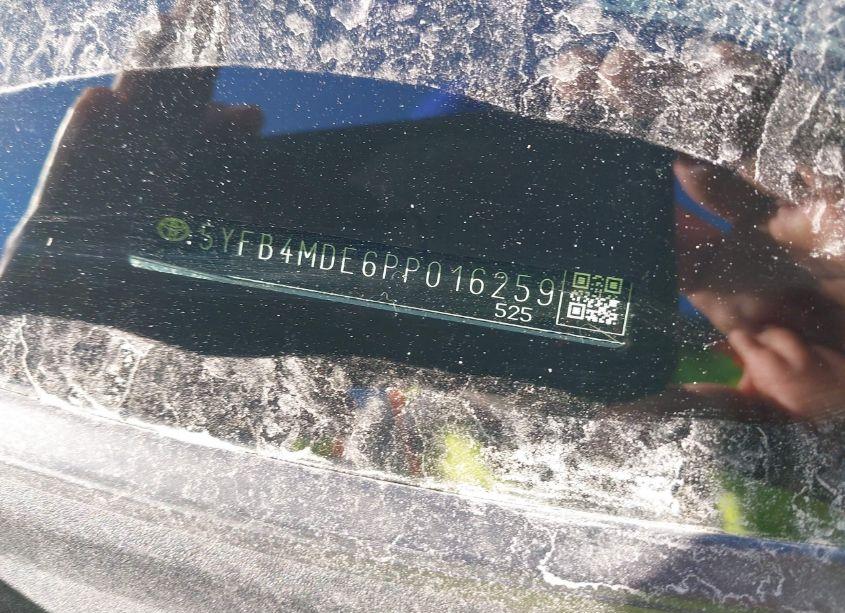 Photo 9 of 2023 Toyota Corolla LE (VIN 5YFB4MDE6PP016259)