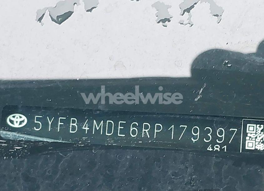 Photo 9 of 2024 Toyota Corolla LE (VIN 5YFB4MDE6RP179397)