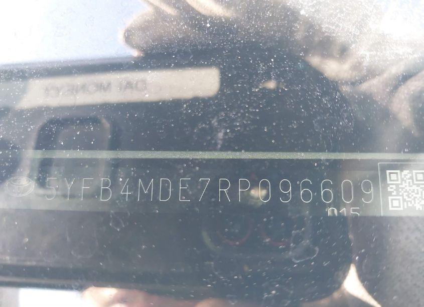 Photo 9 of 2024 Toyota Corolla LE (VIN 5YFB4MDE7RP096609)