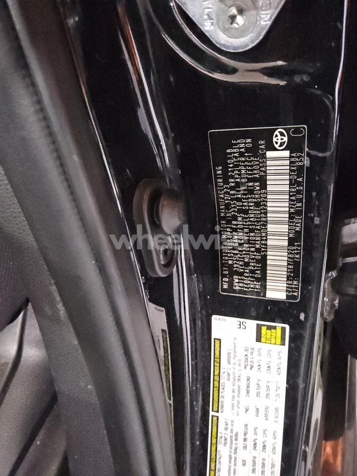 Photo 12 of 2024 TOYOTA COROLLA LE (VIN 5YFB4MDE7RP123209)