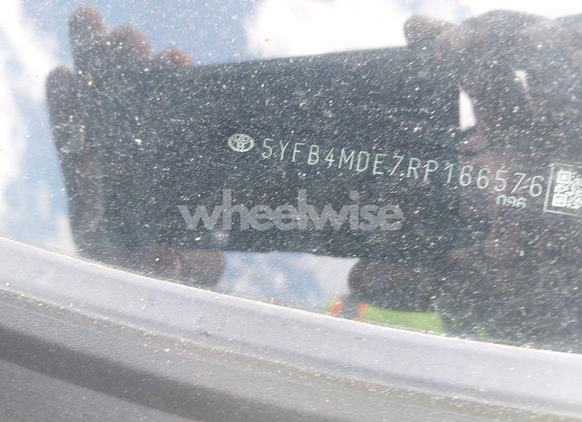 Photo 9 of 2024 Toyota Corolla LE (VIN 5YFB4MDE7RP166576)