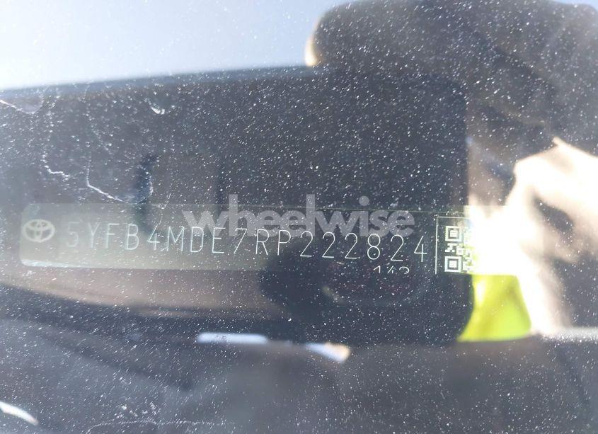 Photo 9 of 2024 Toyota Corolla LE (VIN 5YFB4MDE7RP222824)