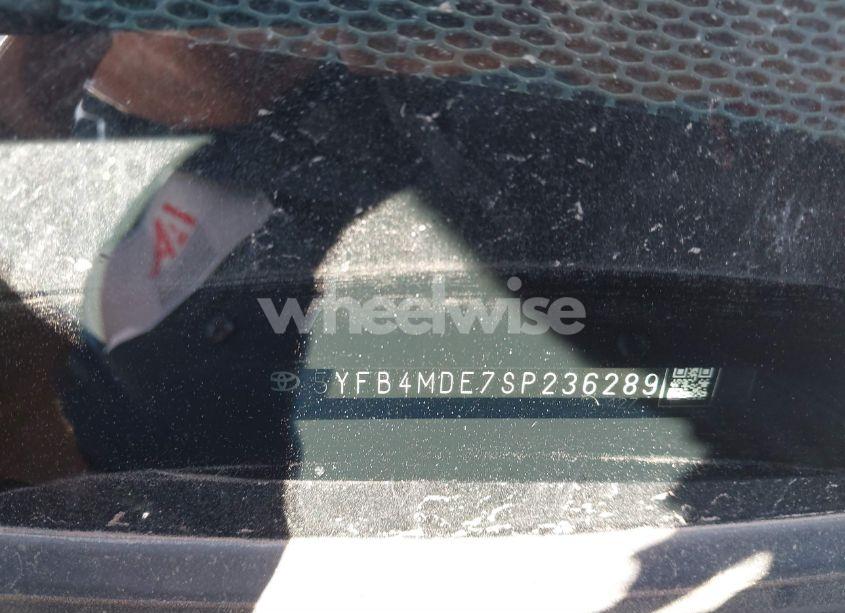 Photo 9 of 2025 Toyota Corolla LE (VIN 5YFB4MDE7SP236289)