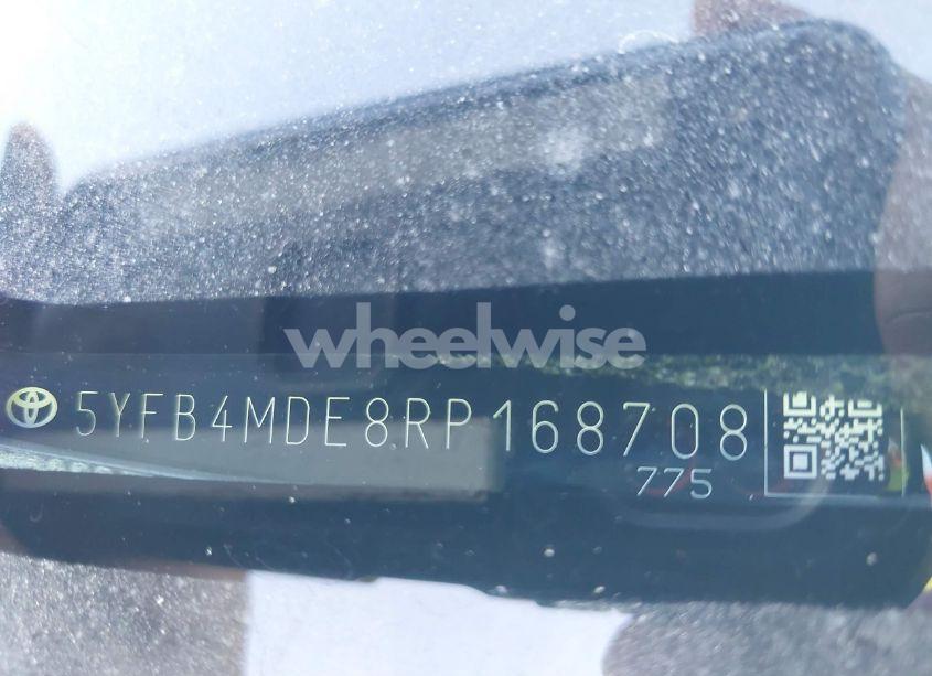 Photo 9 of 2024 Toyota Corolla LE (VIN 5YFB4MDE8RP168708)