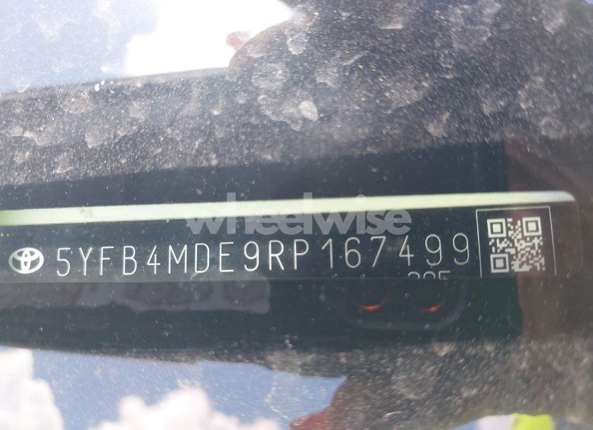 Photo 9 of 2024 Toyota Corolla LE (VIN 5YFB4MDE9RP167499)