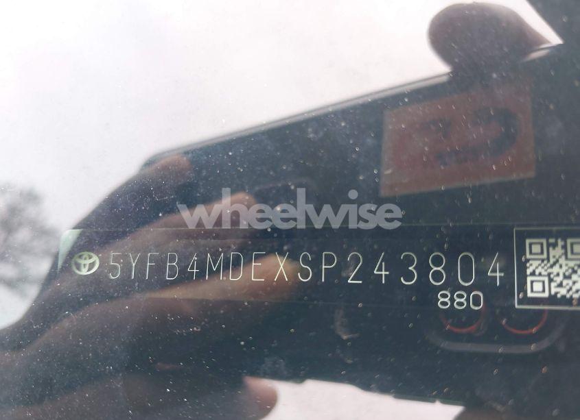 Photo 9 of 2025 Toyota Corolla LE (VIN 5YFB4MDEXSP243804)