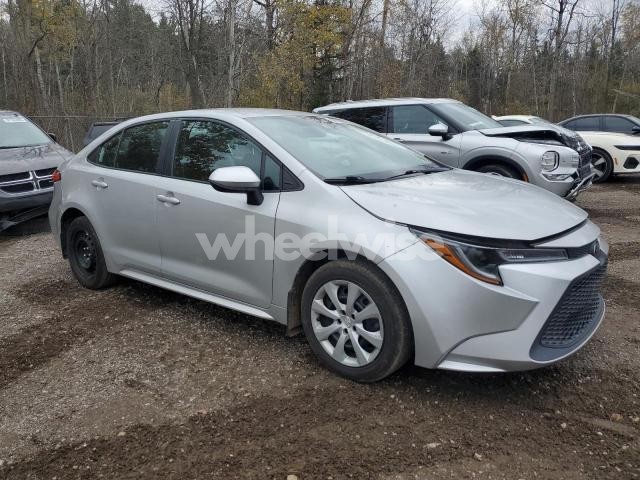 Photo 3 of 2022 TOYOTA COROLLA LE (VIN 5YFBPMBE3NP345850)