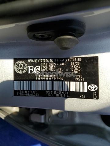 Photo 6 of 2020 TOYOTA COROLLA LE (VIN 5YFBPRBEXLP142206)