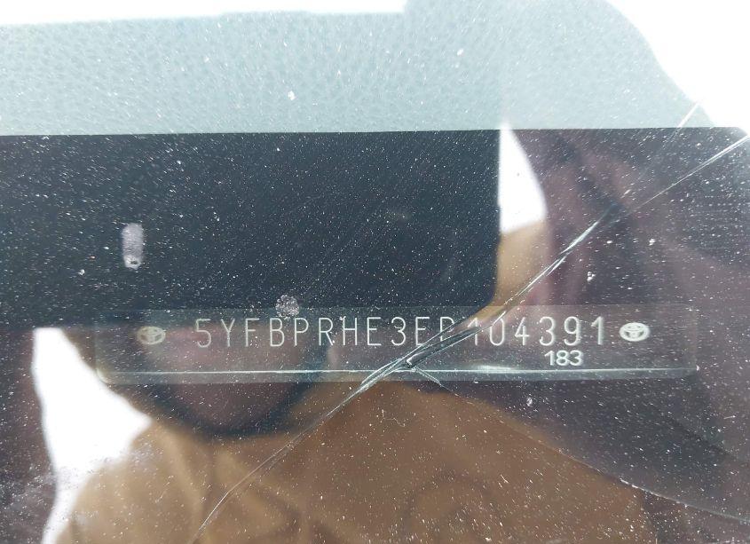 Photo 9 of 2014 Toyota Corolla (VIN 5YFBPRHE3EP104391)