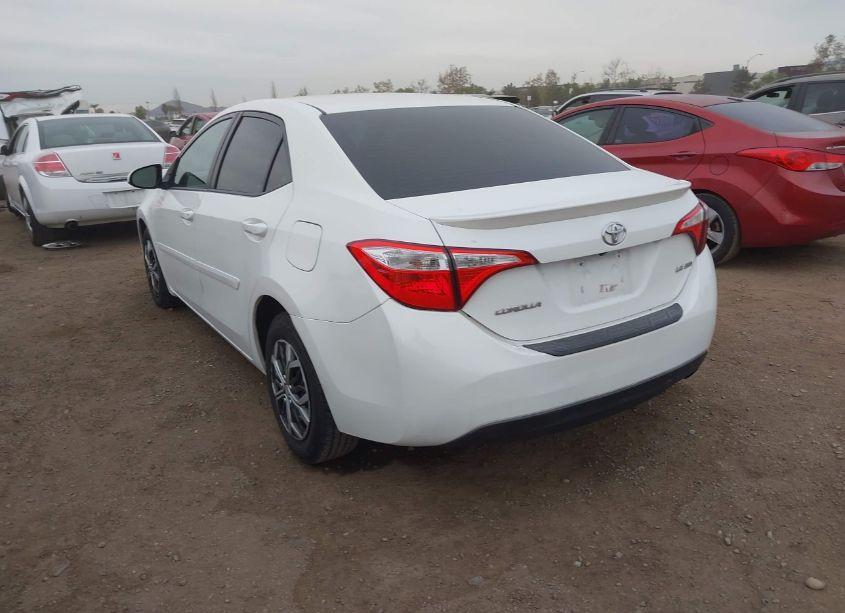 Photo 3 of 2014 Toyota Corolla LE ECO (VIN 5YFBPRHE9EP148167)