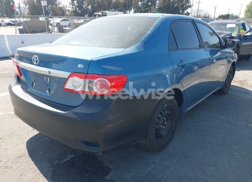 Photo 4 of 2012 Toyota Corolla LE (VIN 5YFBU4EE1CP054426)