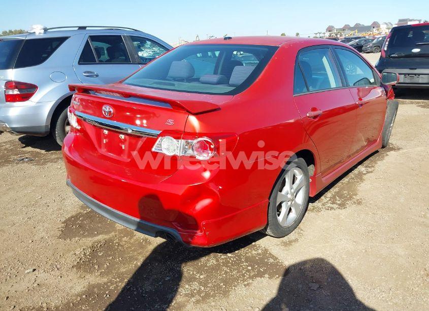 Photo 4 of 2013 Toyota Corolla S (VIN 5YFBU4EE4DP081573)