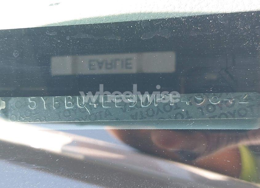 Photo 9 of 2013 Toyota Corolla S (VIN 5YFBU4EE9DP149642)