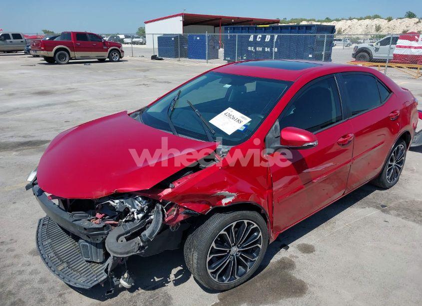 Photo 2 of 2014 Toyota Corolla S PLUS (VIN 5YFBURHE0EP032302)