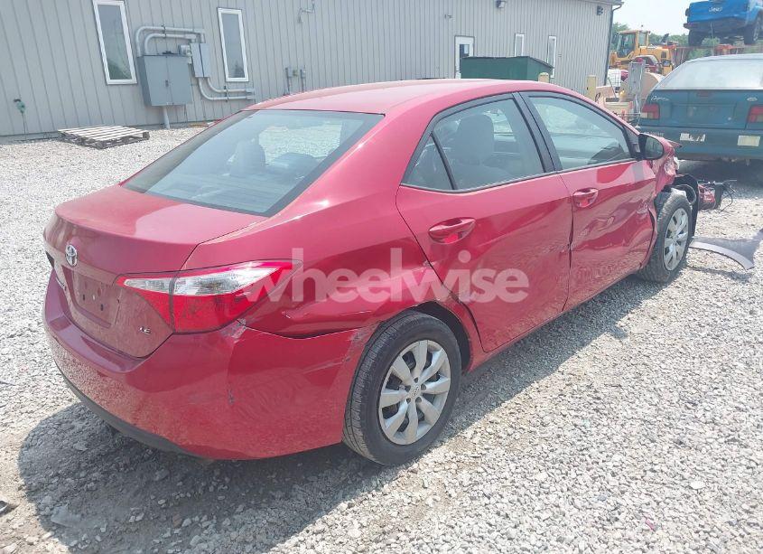 Photo 4 of 2014 Toyota Corolla LE (VIN 5YFBURHE0EP069107)