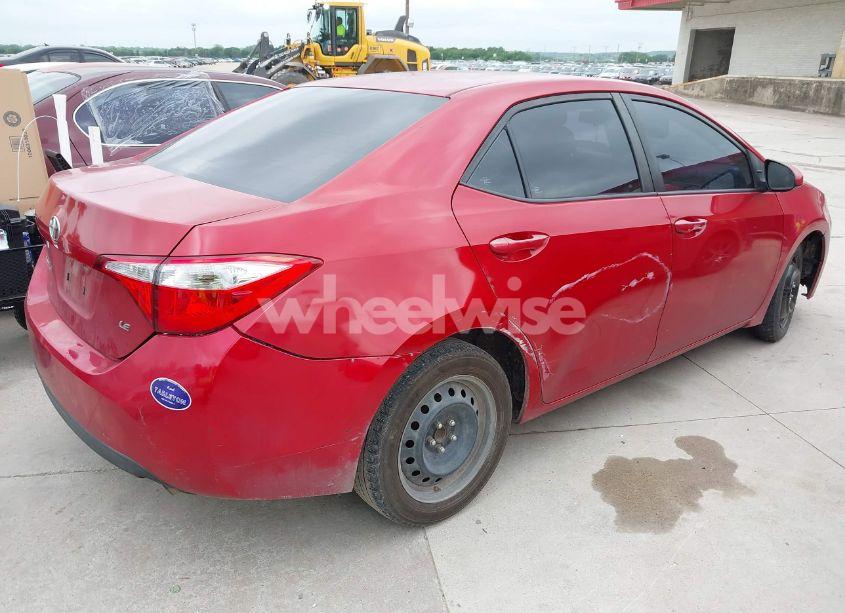 Photo 4 of 2014 Toyota Corolla LE (VIN 5YFBURHE0EP080270)